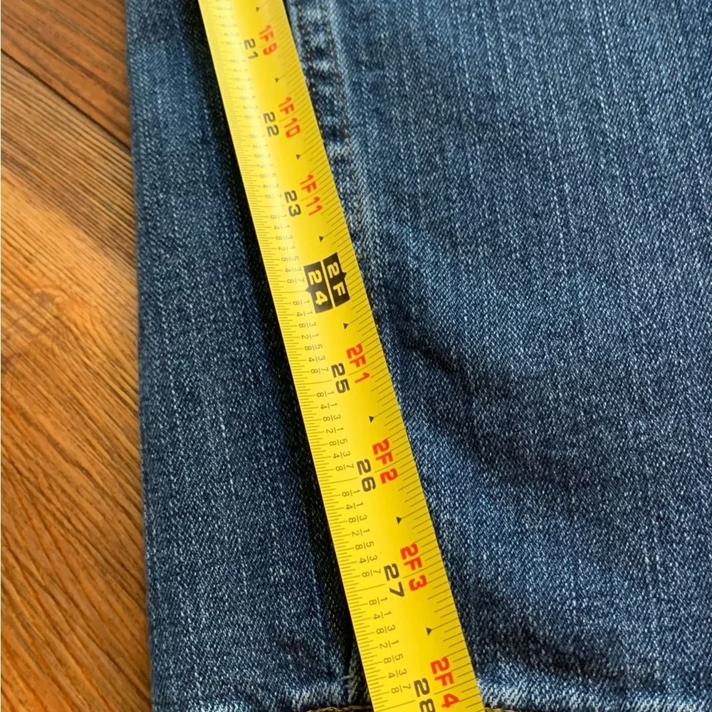 Riders Relaxed Jeans, Women’s Size 14 Petite, Blue Denim Relaxed Fit High Rise - Picture 10 of 13